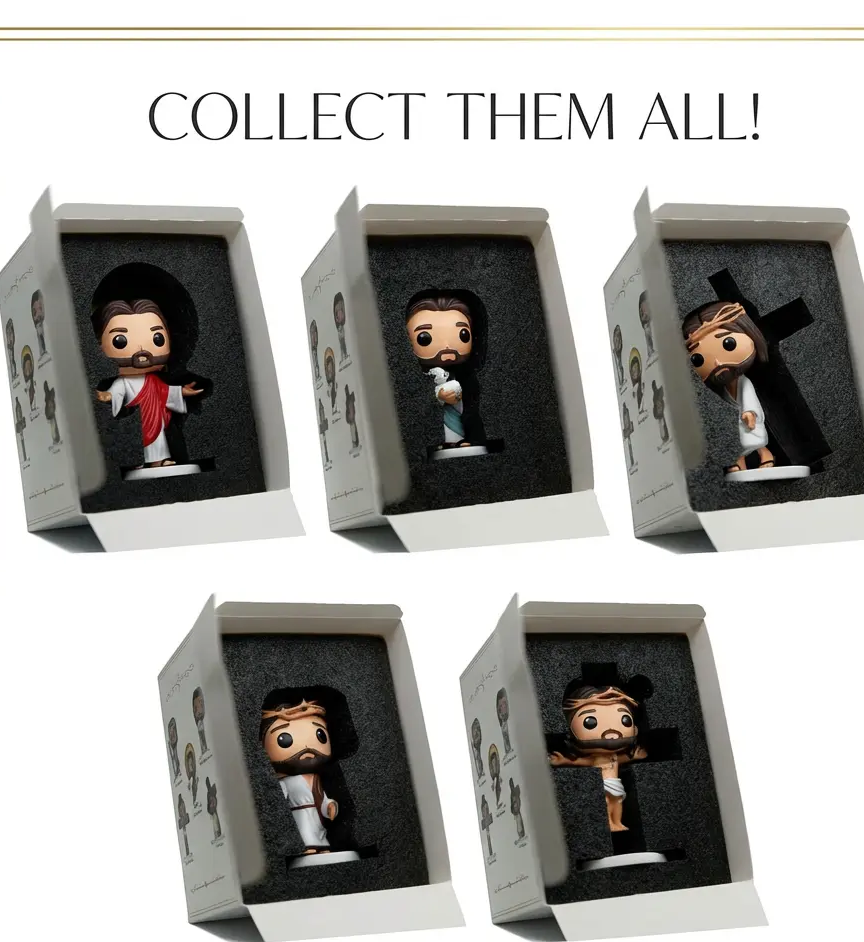 The Living Gospel Collection – 5-Piece Hand-Painted Set